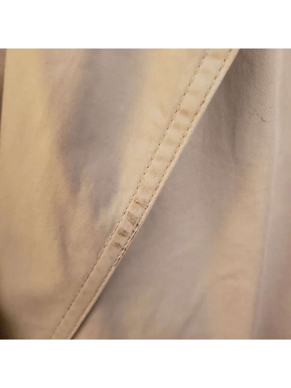 J. Jill Tan Cotton Blend Blazer with Pockets Size 2X Small Flaw on Lapel